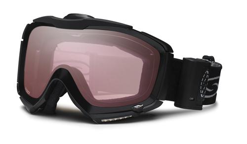 SMITH PRODIGY TURBO FAN SNOW GOGGLES WITH MATTE BLACK FRAMES AND AN IGNITOR LENS