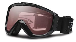 SMITH KNOWLEDGE TURBO FAN SNOW GOGGLES WITH BLACK FRAMES AND AN IGNITOR MIRROR LENS