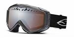 SMITH FUSE SNOW GOGGLES WITH GRAPHITE FRAMES AND A PLATINUM MIRROR LENS