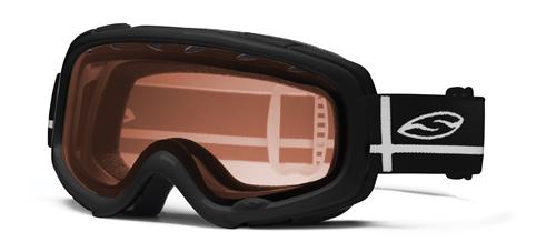 SMITH GAMBLER JUNIOR SNOW GOGGLES WITH BLACK FRAMES AND AN RC36 LENS
