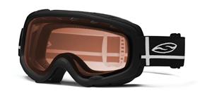 SMITH GAMBLER JUNIOR SNOW GOGGLES WITH BLACK FRAMES AND AN RC36 LENS
