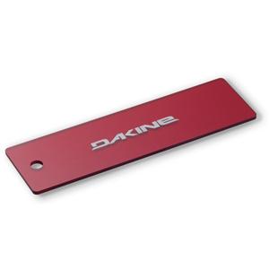 DAKINE 10" SNOWBOARD WAX SCRAPER IN RED
