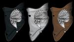 AIRHOLE CHUFF FACEMASK IN BLACK
