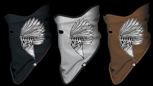 AIRHOLE CHUFF FACEMASK IN WHITE