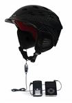SMITH VARIANT BRIM HELMET WITH SKULLCANDY AUDIO IN BLACK PINSTRIPE