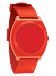 NIXON TIME TELLER PU WATCH IN RED