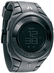 NIXON OUTSIDER TIDE WATCH IN BLACK