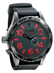 NIXON 51-30 PU WATCH IN GUNMETAL