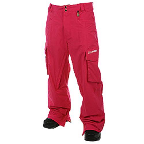 VOLCOM GIGI RUF PANT IN MAGENTA