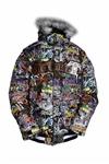 TECHNINE SUPER PUFF JACKET IN ICON PRINT