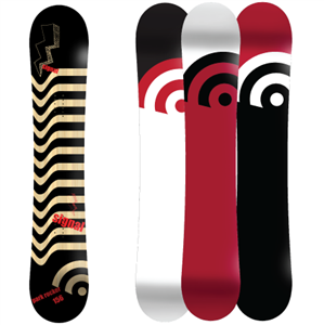 SIGNAL PARK ROCKER SNOWBOARD IN BLACK