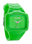 NIXON RUBBER PLAYER IN FLURO GREEN
