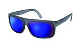 DRAGON WORMSER SUNGLASSES WITH MATTE GREY FRAMES AND A GREEN IONIZED LENS
