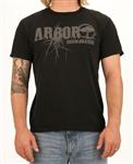 ARBOR ROOTS T-SHIRT IN BLACK