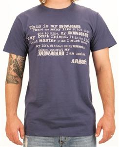 ARBOR FULL METAL T-SHIRT IN NAVY