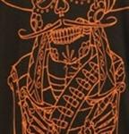 ARBOR MUERTOS T-SHIRT IN BLACK