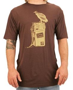 ARBOR BANKRUPT T-SHIRT IN CHOCOLATE