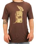 ARBOR BANKRUPT T-SHIRT IN CHOCOLATE