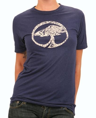 ARBOR WOMENS DREAMER T-SHIRT IN COBALT