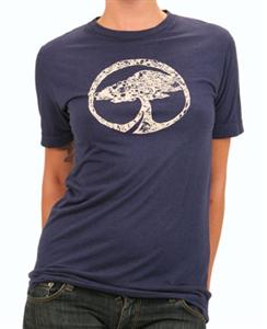 ARBOR WOMENS DREAMER T-SHIRT IN COBALT