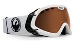 DRAGON MACE SNOW GOGGLES WITH POWDER FRAMES AND AN IONIZED LENS