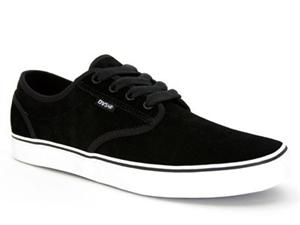 DVS RICO CT ORIGINAL INTENT SHOE IN BLACK SUEDE