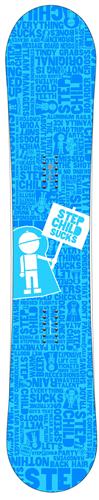 STEPCHILD POWDER/EVERYTHING SUCKS SNOWBOARD