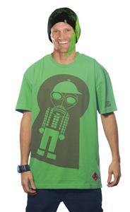 STEPCHILD TEAM T-SHIRT IN GREEN