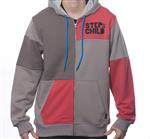 STEPCHILD SWITCH APPLIQUE HOODY IN BLACK