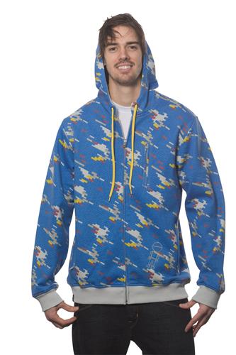 STEPCHILD SIMON CHAMBERLAIN SIGNATURE HOODY IN BLUE
