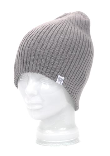 CANDYGRIND SHORTIE BEANIE IN GREY
