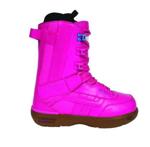 VANS HI STANDARD SNOWBOARDING BOOTS IN THE AIRBLASTER COLORWAY (PURPLE/GUM)