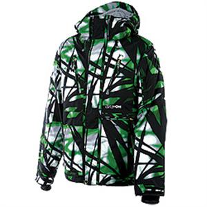 VOLCOM GIGI JACKET IN STROBE GREEN