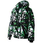 VOLCOM GIGI JACKET IN STROBE GREEN