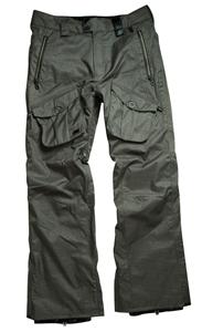 L1 GENERALS SLIM PANTS IN MOSS SLUB