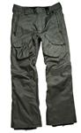 L1 GENERALS SLIM PANTS IN MOSS SLUB