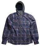 L1 RAMBLER JACKET IN GREY WOOL PLAID