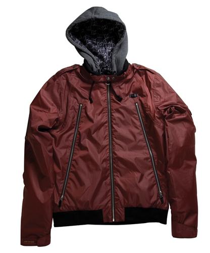 L1 MENDENHALL JACKET IN CRIMSON