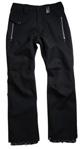 L1 MENDENHALL PANTS IN BLACK STRETCH TWILL
