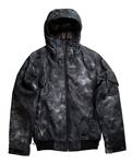 LITA FRUSTRATED JACKET IN EMBOSSED BLACK ACID