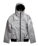 LITA FRUSTRATED JACKET IN SMOKE SLUB