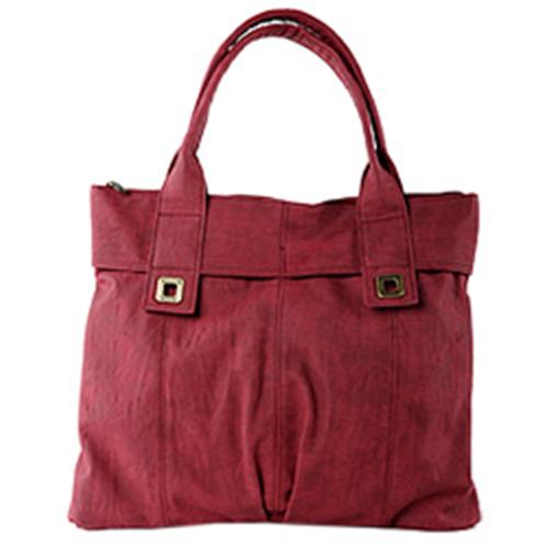 VOLCOM BETTER BELIEVE IT TOTE IN RED