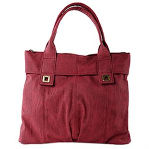 VOLCOM BETTER BELIEVE IT TOTE IN RED