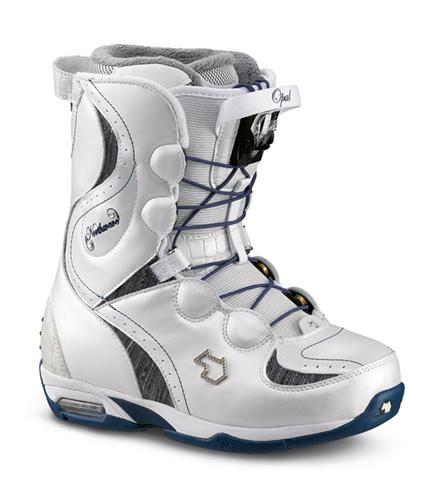 NORTHWAVE OPAL SL BOOTS IN PEARL WHITE AND BLUE
