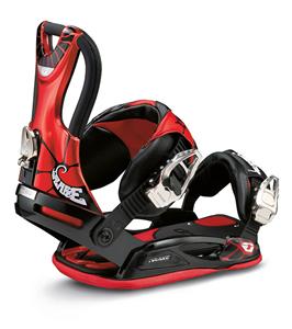 DRAKE CZAR SNOWBOARD BINDINGS IN BLACK AND RED