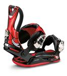DRAKE CZAR SNOWBOARD BINDINGS IN BLACK AND RED