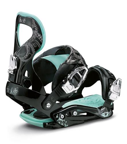 DRAKE JADE SNOWBOARD BINDINGS IN BLACK