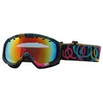 SMITH PHENOM SNOW GOGGLES WITH EXCLUSIVO KRINK FRAMES AND A RED MIRROR LENS