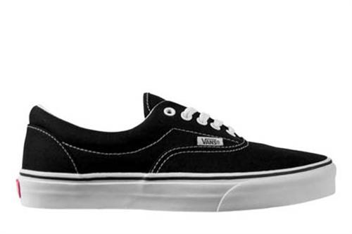 VANS ERA SHOES IN BLACK