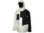 SESSIONS REPLAY JACKET IN STUDIO WHITE AND BLACK MAGIC